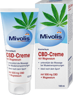 CBD-Creme mit Magnesium Mivolis