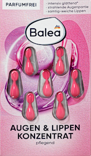 Concentrato per contorno occhi e labbra Balea