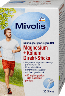 Magnezijum i kalijum u prahu, direkt - ukus trešnje Mivolis