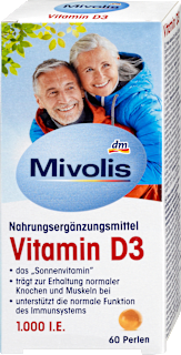 Vitamin D3, 1000 IU, dodatak ishrani Mivolis