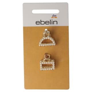 Fermagli dorati con perle ebelin