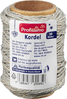 Okrasna vrvica, več različic Profissimo