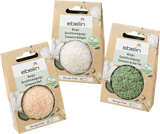 Konjac Gesichtsreinigungs-Schwamm ebelin