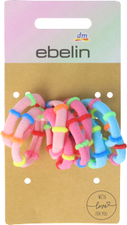 Elastici colorati con dettagli neon ebelin