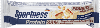 Baton proteinowy 32%, peanut-caramel Sportness