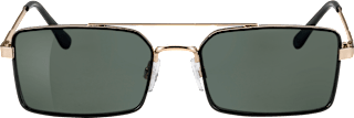 Sonnenbrille schwarz-gold SUNDANCE