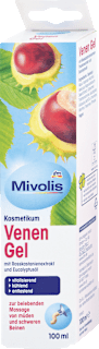 Masážny gél s pagaštanovým výťažkom a eukalyptovou silicou Mivolis