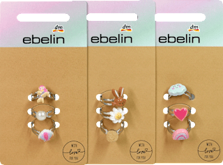 Ringe mit verschiedenen Motiven ebelin