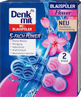 Flower Splash kruti WC kamen-uložak, 2x48g Denkmit
