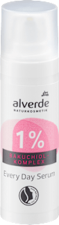 Serum za obraz z 1 % kompleksa bakuchiol alverde NATURKOSMETIK