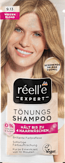 Tonujący szampon do włosów 9.13 pszeniczny blond réell‘e EXPERT