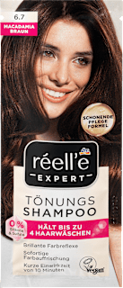 Tónovací šampón - 6.7 Macadamia Braun réell‘e EXPERT