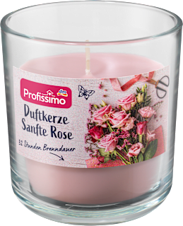 Duftkerze Sanfte Rose Profissimo