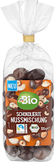 Mix di frutta secca ricoperta di cioccolato dmBio
