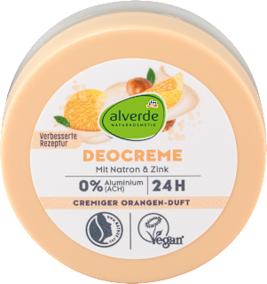 Део крем със сода и цинк alverde NATURKOSMETIK