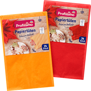 Papiertüten sortiert Profissimo