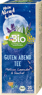 Herbatka ziołowa na dobranoc (20 x 1,5 g) dmBio