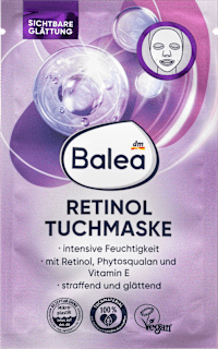 Maska za lice u maramici retinol Balea