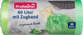 Vreće za smeće sa vezicama 60 l Profissimo