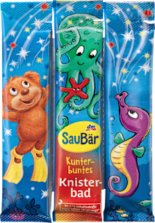 Kinder Badezusatz Knisterbad SauBär