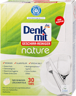 nature tablete pentru mașina de spălat vase Denkmit
