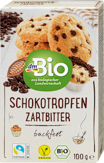 Bio kapljice iz temne čokolade dmBio