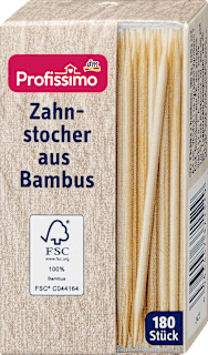 Zahnstocher aus Bambus Profissimo