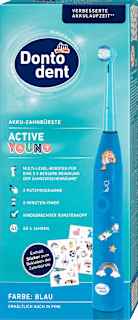 ACTIVE YOUNG dečija električna četkica za zube - plava Dontodent