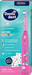 Active Young električna četkica za zube, roze - za decu od 4.godine Dontodent