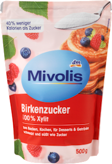 Brezový cukor - 100 % xylitol Mivolis