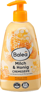 tekuté mýdlo mléko & med  Balea