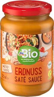 Erdnusssoße Saté, würzig-nussig dmBio