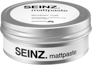 stylingová pasta na vlasy s matujícím efektem SEINZ.