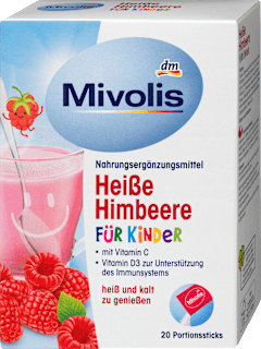 Gorąca malina dla dzieci Mivolis
