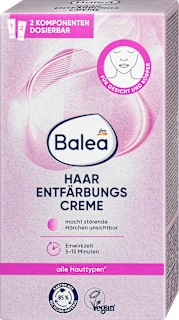 Krema za izbeljivanje dlačica Balea
