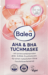 pleťová maska AHA & BHA Balea