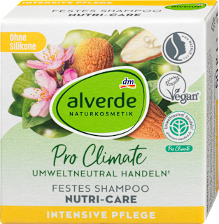 Tuhý šampón na vlasy Pro-Climate Nutri-Care alverde NATURKOSMETIK