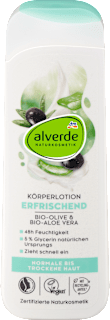 Körperlotion Olive und Aloe Vera alverde NATURKOSMETIK