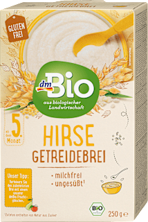 Getreidebrei Hirse ab dem 5.Monat dmBio