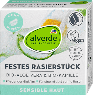 Pianka do golenia Aloe Vera alverde NATURKOSMETIK
