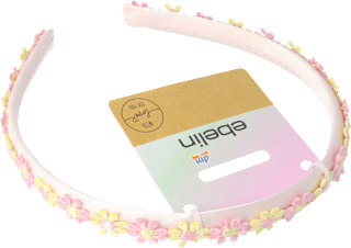 Cerchietto con fiori colorati ebelin