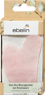 gua-sha kamen za lice od rozenkvarca ebelin