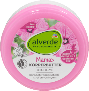Mama tělové máslo bio sléz alverde NATURKOSMETIK