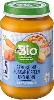 Kašica od povrća s batatom i piletinom, 5+ mj. dmBio