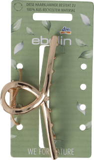 Fermaglio per capelli in materiale riciclato ebelin
