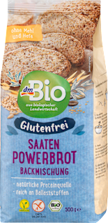Backmischung Saaten Powerbrot, glutenfrei  dmBio