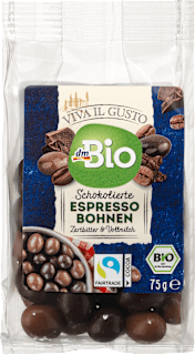 Viva il Gusto Schokolade Espressobohnen mit Zartbitter & Vollmilch dmBio