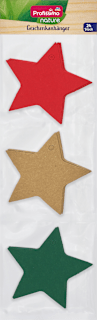 Geschenkanhänger nature "Sterne"  Profissimo