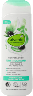 Osvežilni losjon za telo z bio oljko in bio aloe vero alverde NATURKOSMETIK