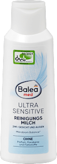 Reinigungsmilch 2in1 Ultra Sensitive Balea med